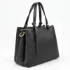 Geanta dama din Piele Naturala Neagra Simo picture - 2