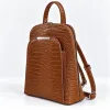 Geanta dama din Piele Naturala presa Camel tip rucsac Etsy picture - 2
