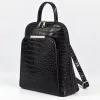 Geanta dama din Piele Naturala presa Negru tip rucsac Etsy picture - 2