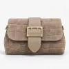 Geanta dama din Piele Naturala presaj Taupe Bianca picture - 1