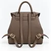 Geanta dama din Piele Naturala Taupe tip rucsac Avery picture - 3