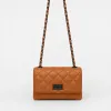 Geanta dama mini din Piele Naturala Maro camel Carina picture - 3
