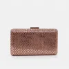 Geantă Elegantă Luisa Roz cu Cristale – Clutch de Ocazie pentru Evenimente Speciale picture - 1