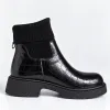Ghete dama Piele Naturala Negre Forli picture - 5