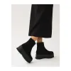 Ghete din piele naturala neagra Kasi picture - 4
