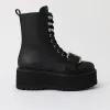 Ghete din piele naturala neagra Malmo picture - 1