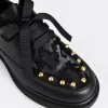 Pantofi casual Piele Naturala Negri Luke Mini picture - 3
