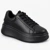 Pantofi casual Piele Naturala Negri Mavis picture - 3