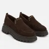 Pantofi casual Piele Naturala velur Maro Arven picture - 1