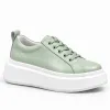 Pantofi casual Piele Naturala Verde Fistic Mavis picture - 3