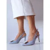 Pantofi stiletto Piele Naturala bleo Malvina picture - 1
