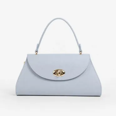 Geanta dama din Piele Naturala Blue Gia