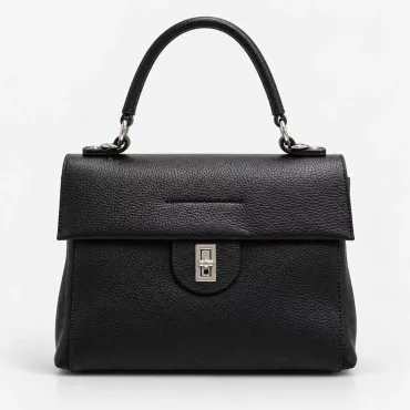 Geanta dama din Piele Naturala Neagra Fergie