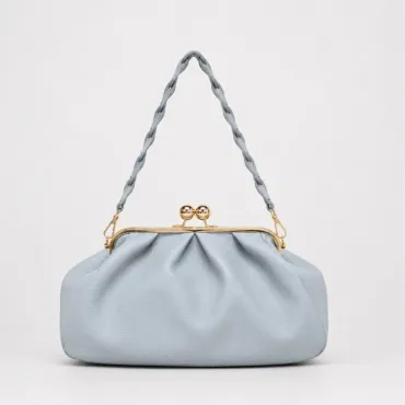 Geanta dama eleganta din Piele Naturala Blue Monaco