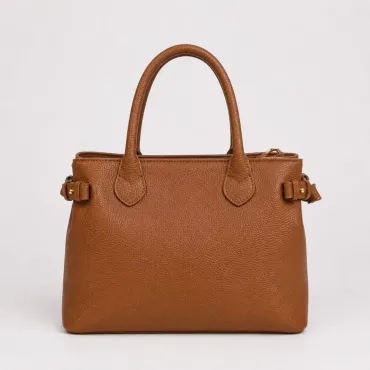 Geanta dama Piele Naturala Camel Viola