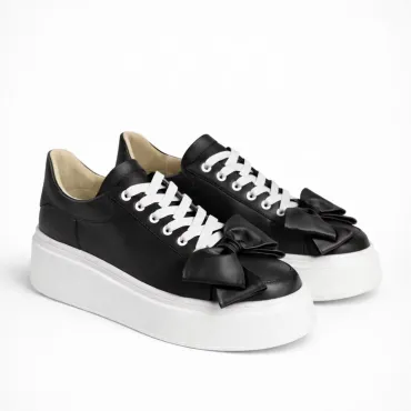 Pantofi casual Piele Naturala Negri Barni B