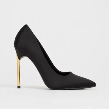 Pantofi dama eleganti stiletto satin Negri Valerie