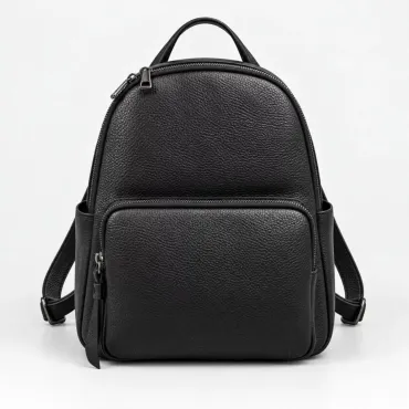Rucsac dama Piele Naturala Neagra Rovigo