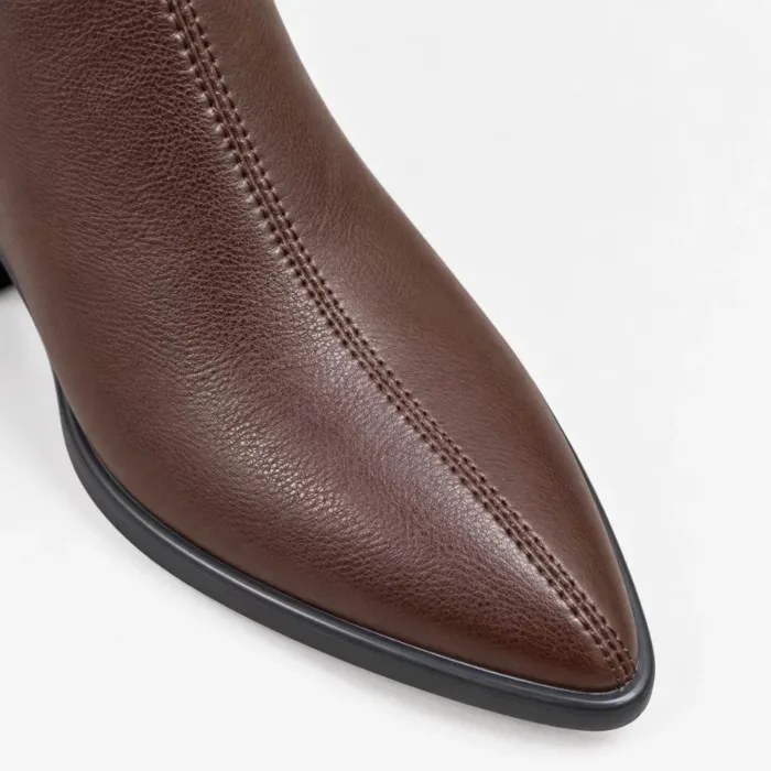 Botine dama Piele Naturala Maro Treviso picture - 4