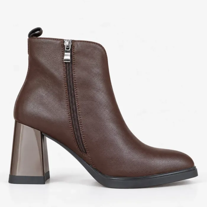 Botine dama Piele Naturala Maro Treviso picture - 5
