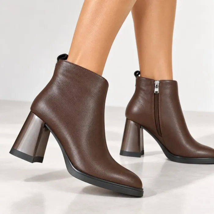 Botine dama Piele Naturala Maro Treviso picture - 2