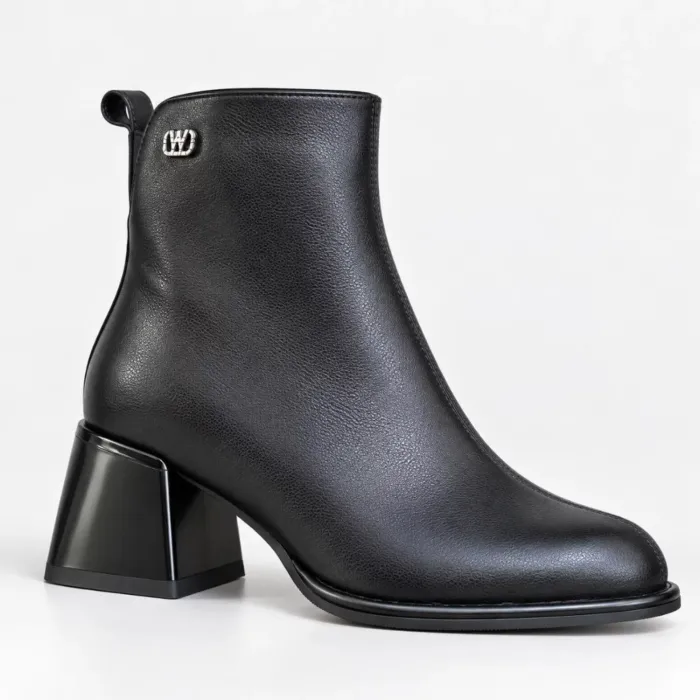 Botine dama Piele Naturala Negre Olbia picture - 5
