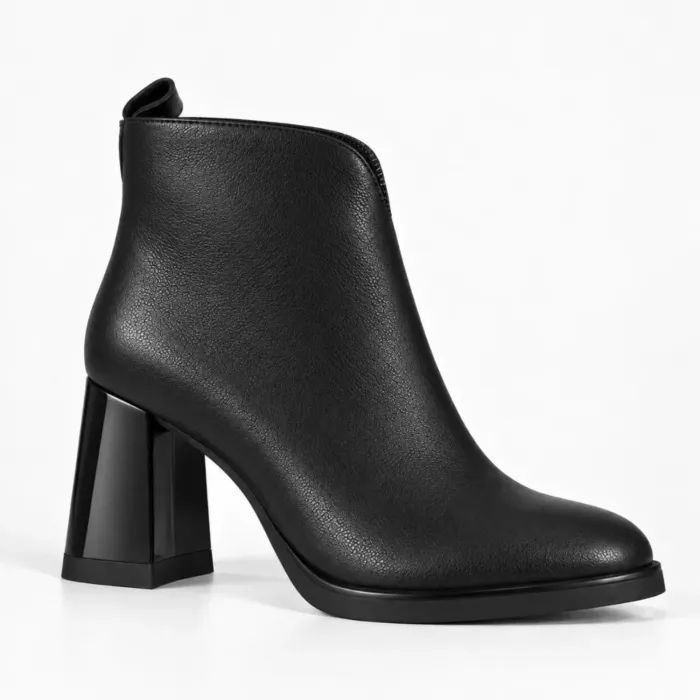 Botine dama Piele Naturala Negre Treviso picture - 5