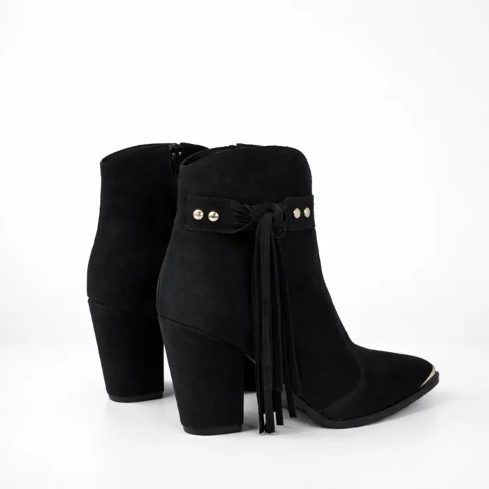 Ciocate Piele Naturala Negre Black Rebel picture - 6