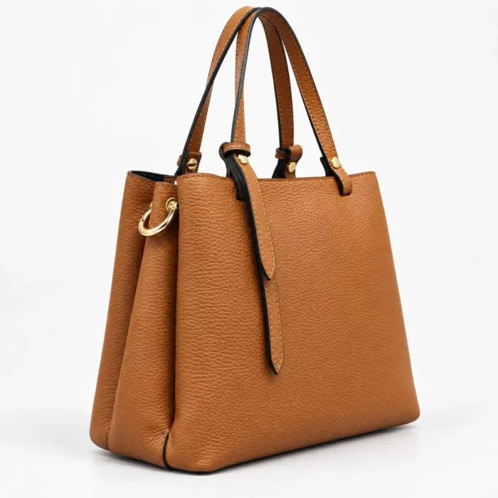 Geanta dama din Piele Naturala Camel Simo picture - 2