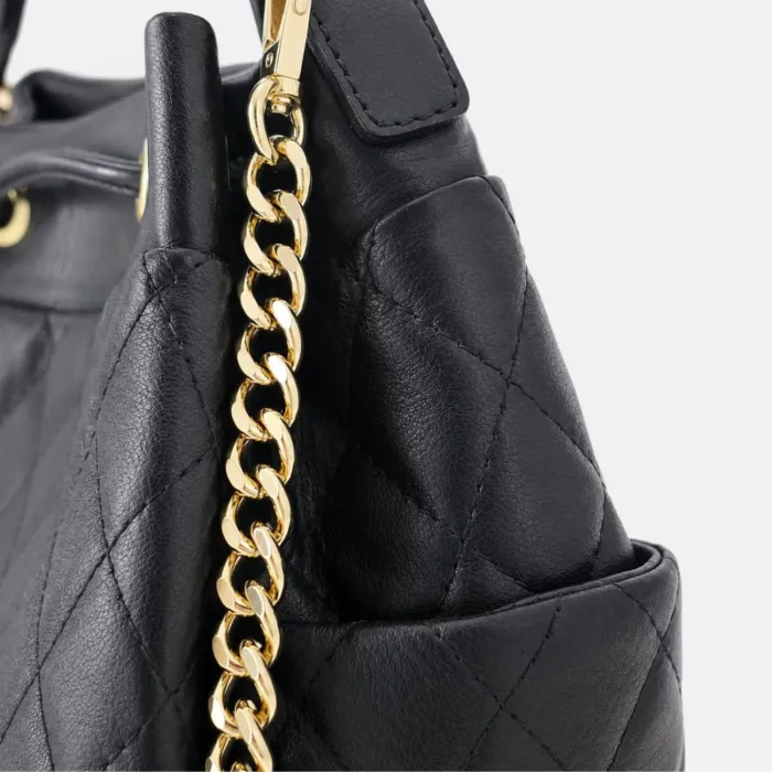 Geanta dama tip sac din Piele Naturala Neagra Adoris picture - 4