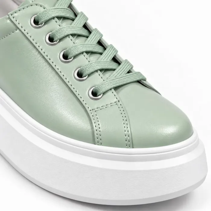 Pantofi casual Piele Naturala Verde Fistic Mavis picture - 4