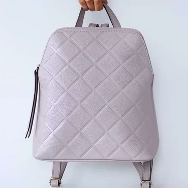 Rucsac dama Piele Naturala Lila Arina