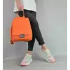 Rucsac dama Piele Naturala orange Briana