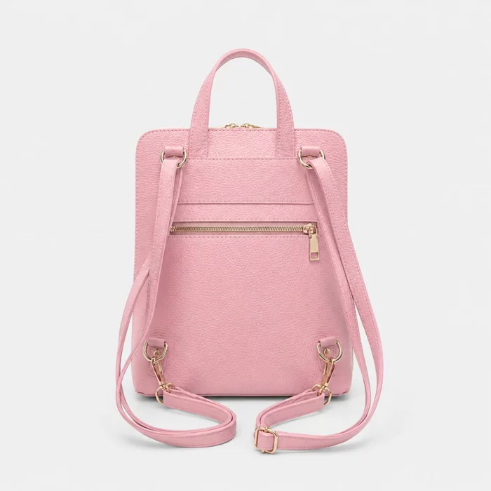 Rucsac dama Piele Naturala Roz Valencia picture - 4