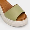 Sandale dama cu talpa platforma Piele Naturala Oliv Marta picture - 4