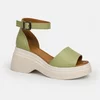 Sandale dama cu talpa platforma Piele Naturala Oliv Marta picture - 5