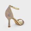 Sandale dama elegante cu strasuri auriu roze Klarissa picture - 6
