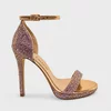 Sandale dama elegante cu strasuri Roz Senda picture - 1
