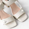 Sandale dama Piele Naturala Crem Aria picture - 5