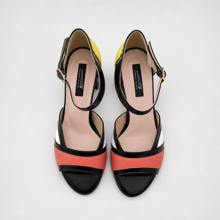 Sandale de dama piele color Abby picture - 6