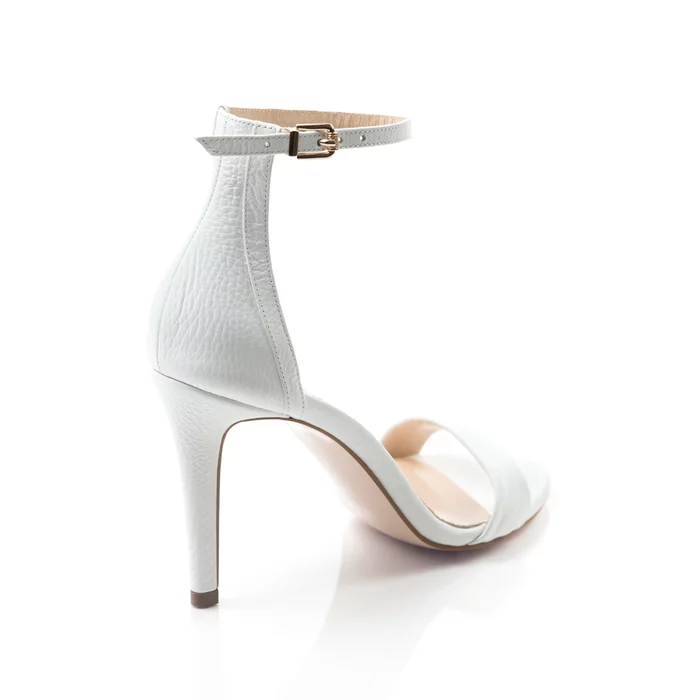 Sandale de ocazie piele alba Volare picture - 3