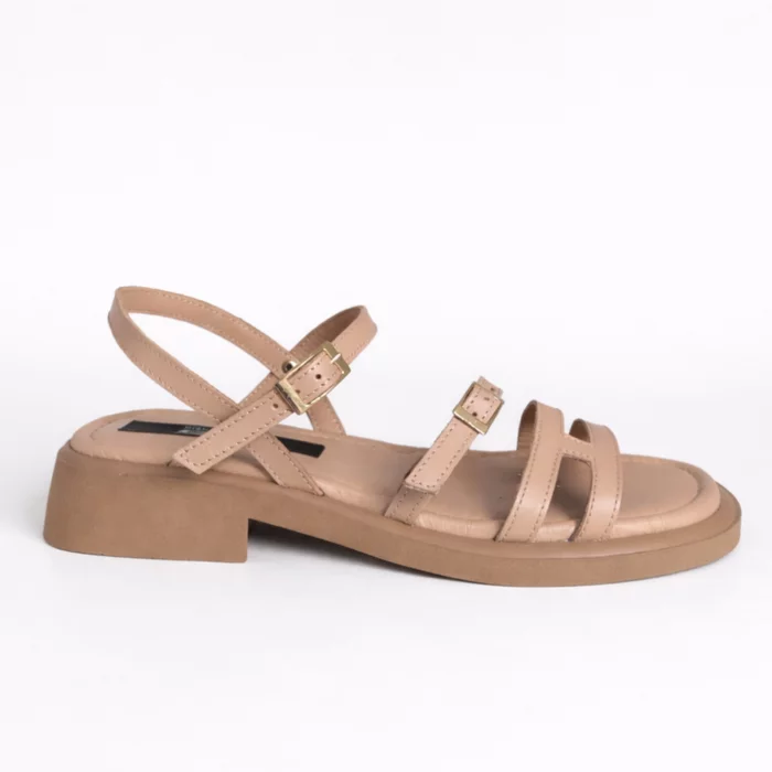 Sandale joase dama Piele Naturala Nude Harmony picture - 3