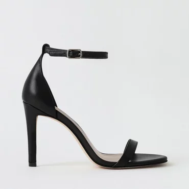 Sandale Piele Naturala neagra Scarlet