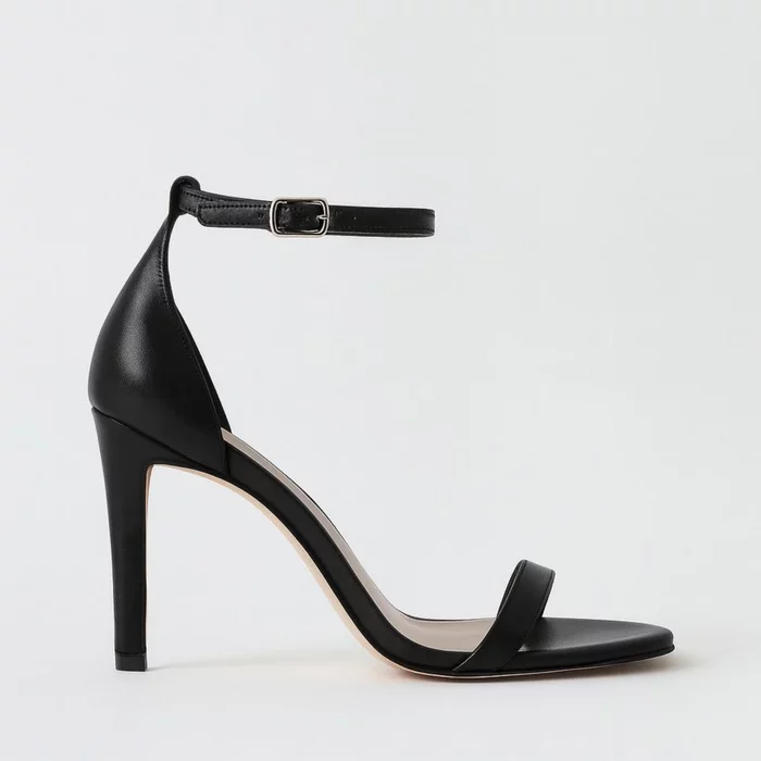 Sandale Piele Naturala neagra Scarlet picture - 3