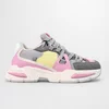 Sneakers dama talpa platforma piele eco multicolora Gri Bluma picture - 2