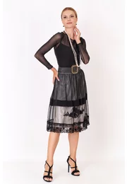 Fusta eleganta Dark Pearl