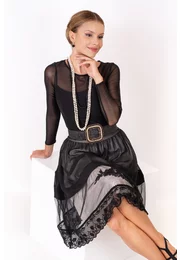 Fusta eleganta Dark Pearl