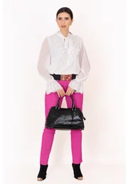 Pantalon casual roz