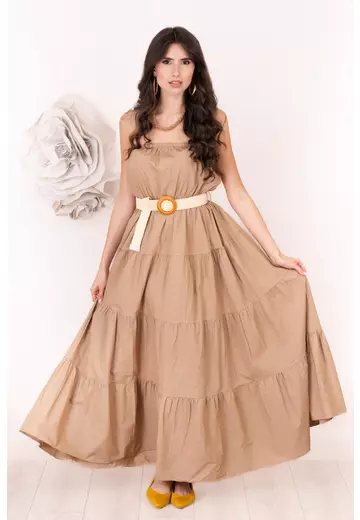 Rochie de zi maro