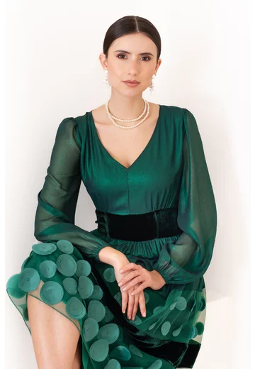 Rochie eleganta Emerald Green